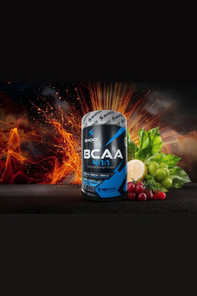 Shock Nutrition BCAA 4:1:1 Orman Meyveli 400g 40 Servis