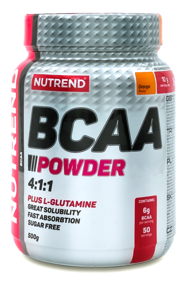 Nutrend BCAA 4:1:1 Powder Portakal 500g 50 Servis
