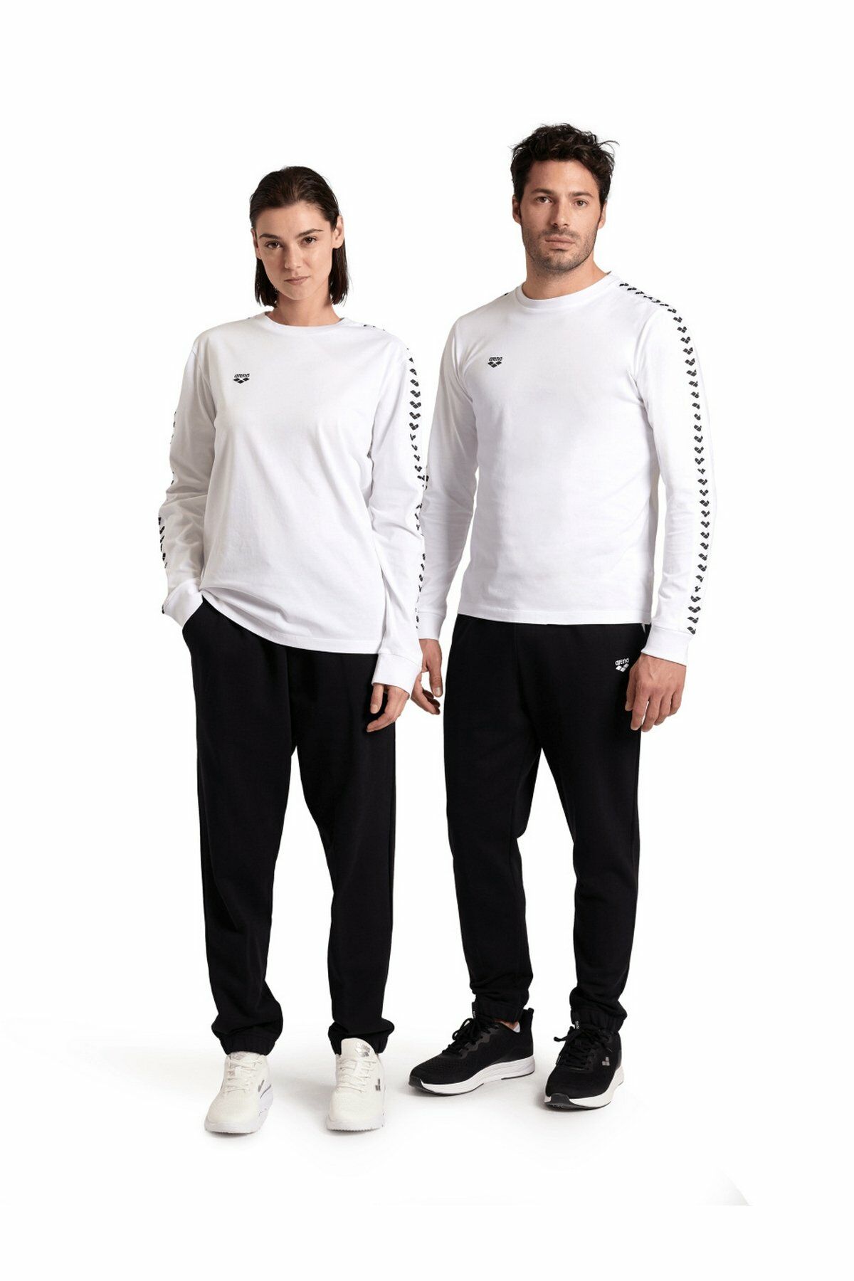 Arena Icons Long Sleeve Unisex Uzun Kol Tişört Beyaz 006823110