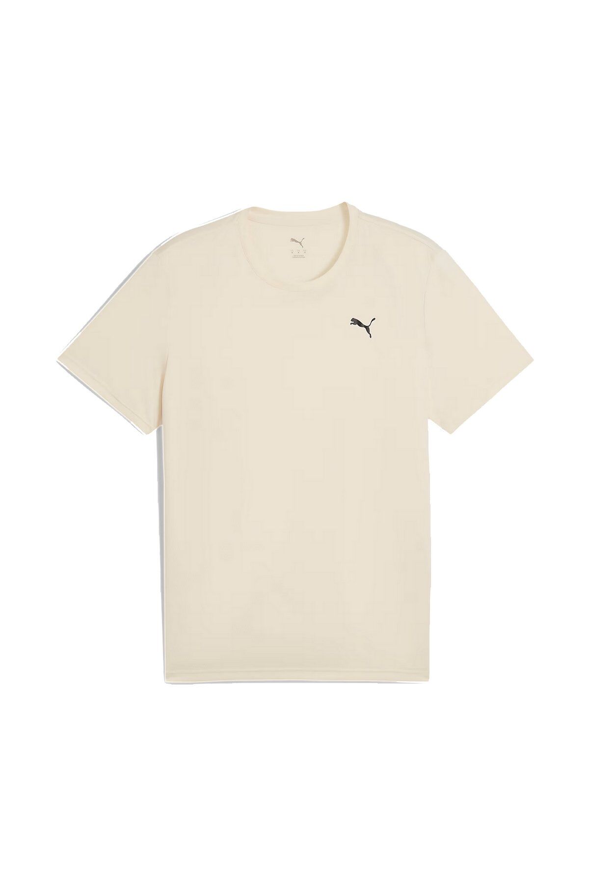Puma M Tad Ess Poly Texture Tee Erkek Günlük Kısa Kol Tişört Bej 52715587