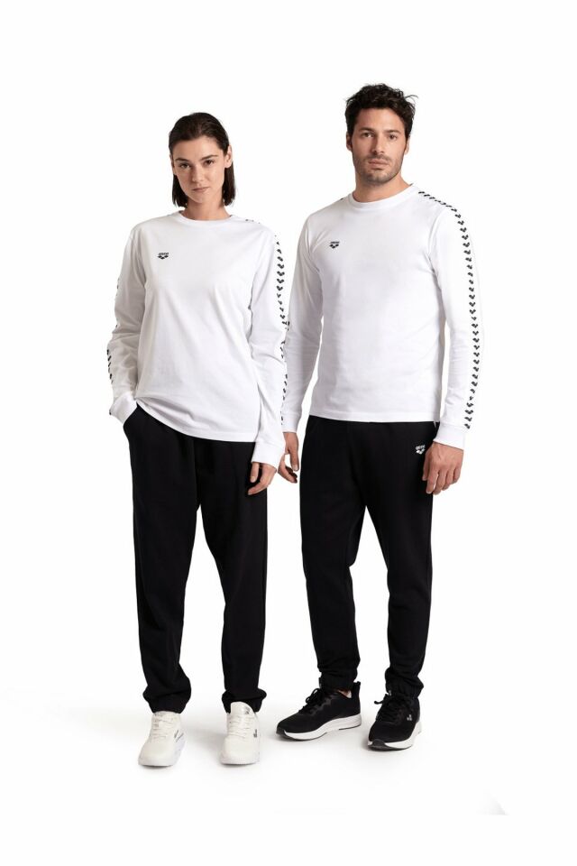 Arena Icons Long Sleeve Unisex Uzun Kol Tişört Beyaz 006823110 S
