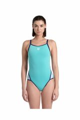 Arena Women's Icons Swimsuit Super Fly B Bayan Mayo Mavi̇ 006644868 40