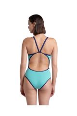 Arena Women's Icons Swimsuit Super Fly B Bayan Mayo Mavi̇ 006644868 40