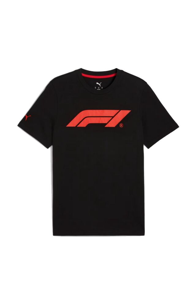 Puma F1 ESS Logo Tee 180g Erkek Kısa Kol Tişört Siyah 63326401