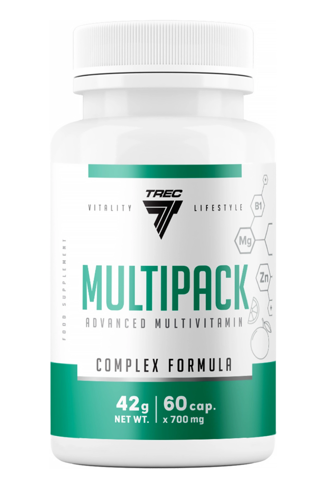 Trec Multipack Multivitamin Complex Formula 60 Kapsül 30 Servis