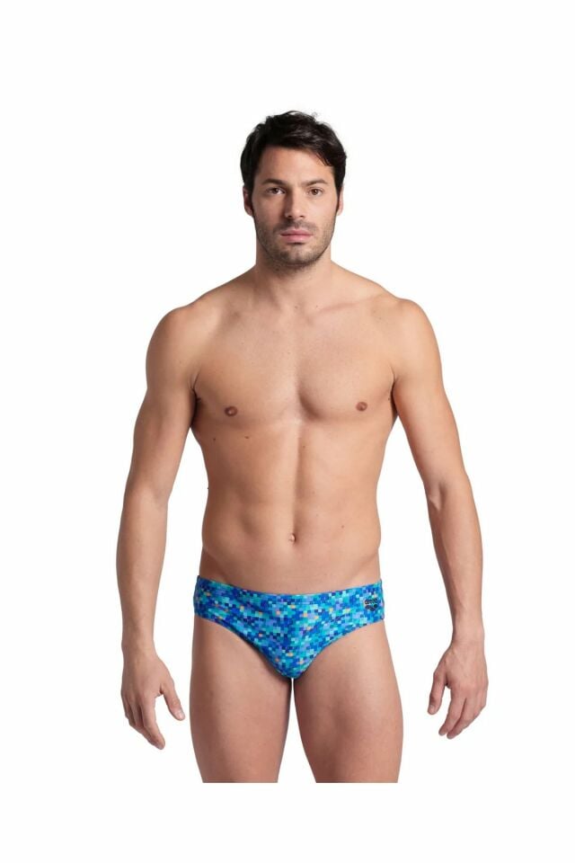 Arena Men's Arena Pooltiles Swim Briefs Erkek Yüzücü Mayo Mavi 007165580