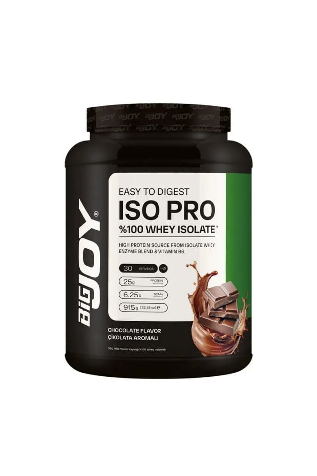 BigJoy Iso Clear Whey Protein Isolate Çikolata 915g 30 Servis