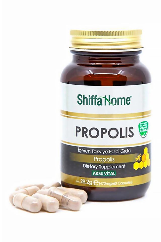 AksuVital Shiffa Home Propolis 470mg 60 Kapsül