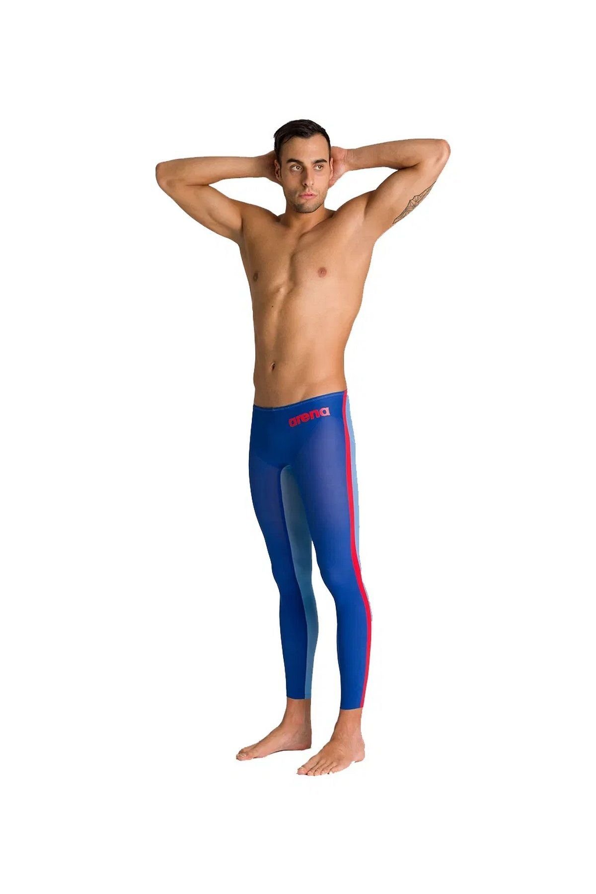 Arena Powerskin R-Evo+ Ow Erkek Yüzücü Yarış Mayo Mavi 25275730 65