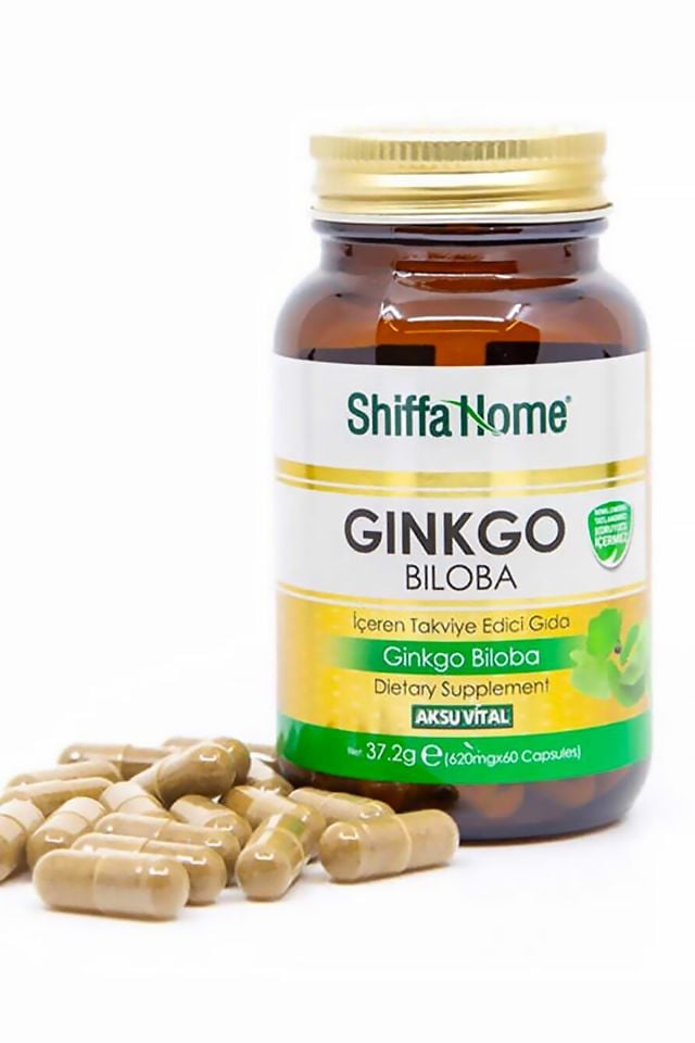AksuVital Shiffa Home Ginkgo Biloba 620mg 60 Kapsül