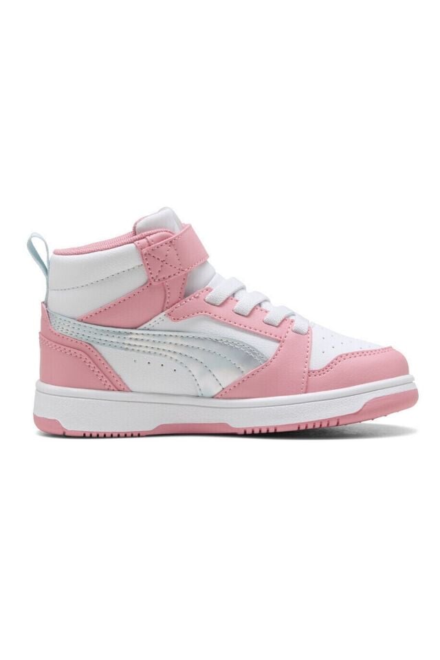 Puma Rebound V6 Mid Space Belle AC+PS Kız Çocuk Spor Ayakkabı Pembe 40277001