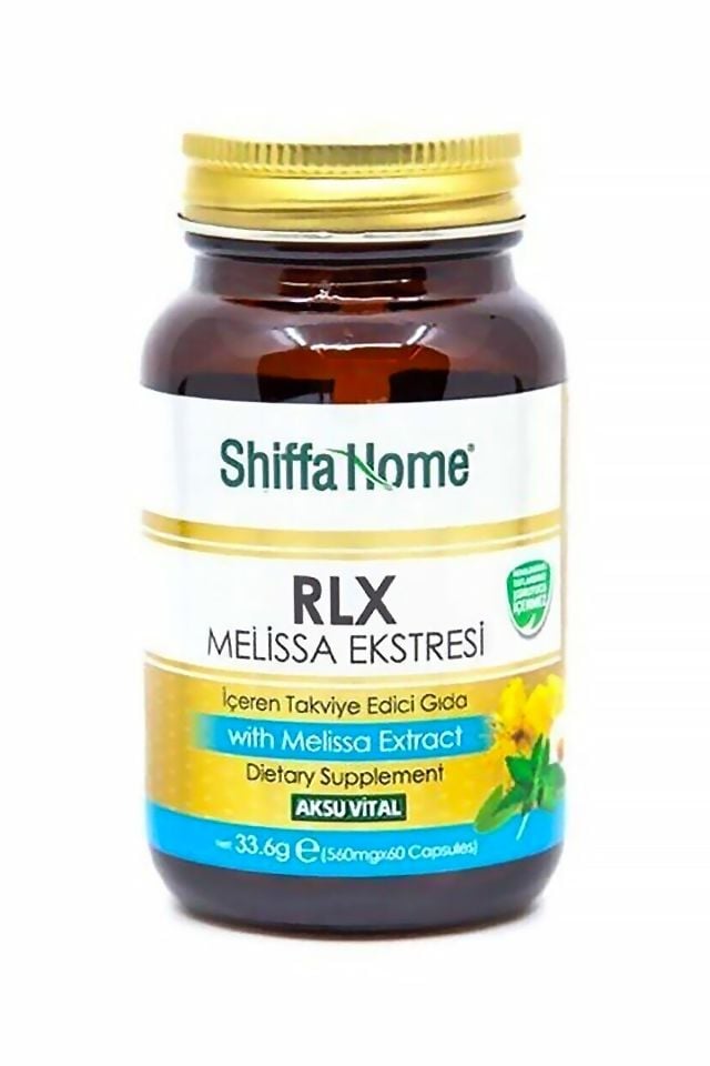 AksuVital Shiffa Home RLX Melissa Ekstresi 560mg 60 Kapsül