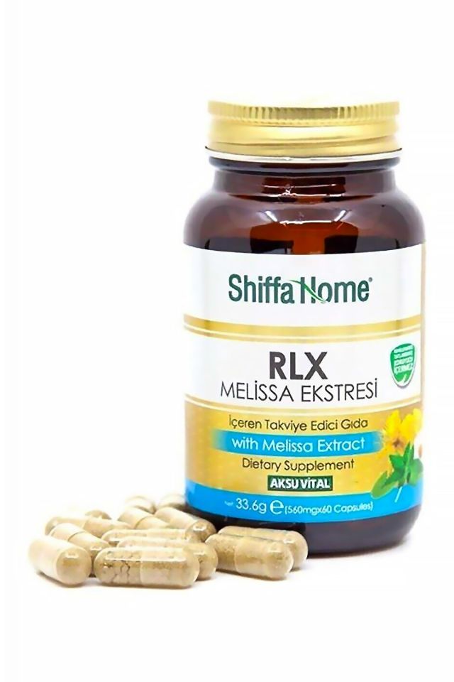AksuVital Shiffa Home RLX Melissa Ekstresi 560mg 60 Kapsül