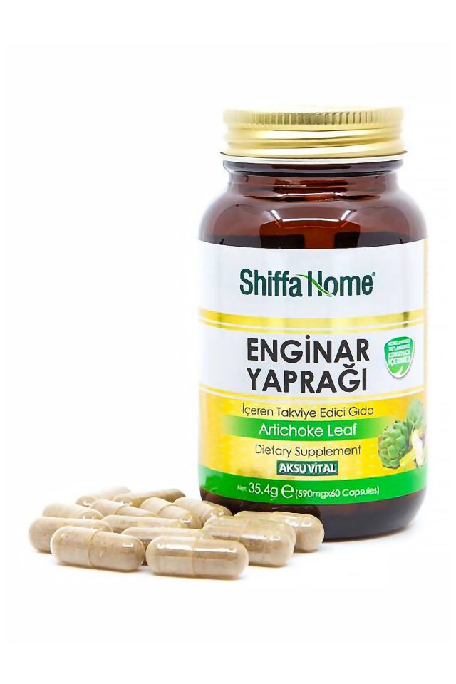 AksuVital Shiffa Home Enginar Yaprağı 590mg 60 Kapsül