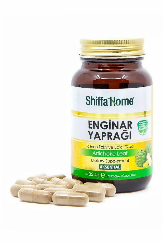 AksuVital Shiffa Home Enginar Yaprağı 590mg 60 Kapsül