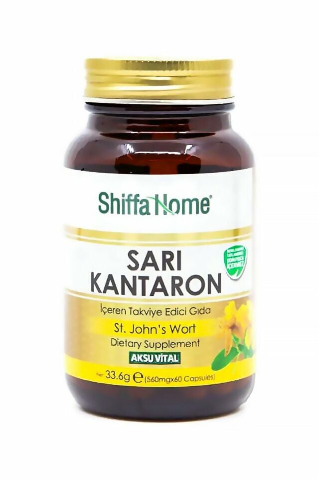 AksuVital Shiffa Home Sarı Kantaron 560mg 60 Kapsül
