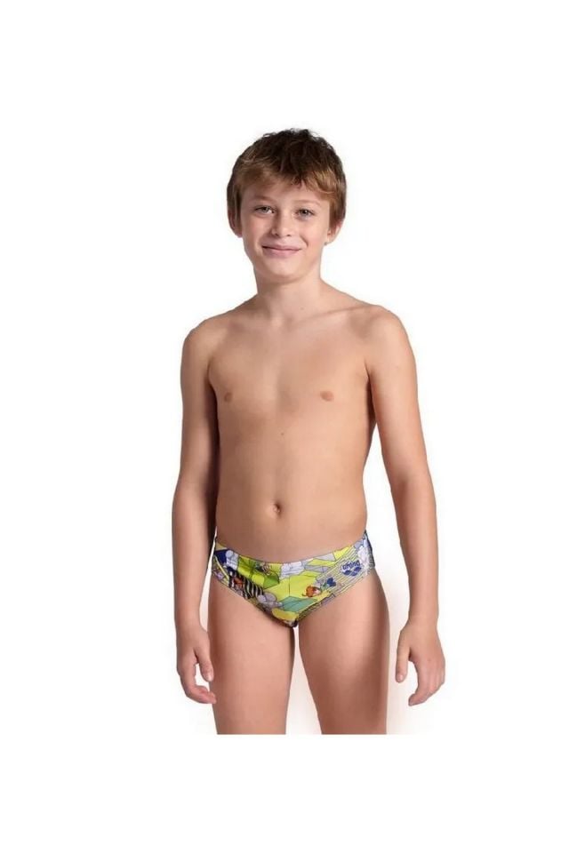 Arena Boy's Arena Fantasize Swim Briefs Erkek Çocuk Yüzücü Mayo Desenli 006719527