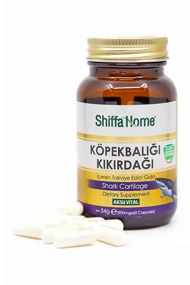 AksuVital Shiffa Home Köpekbalığı Kıkırdağı 900mg 60 Kapsül