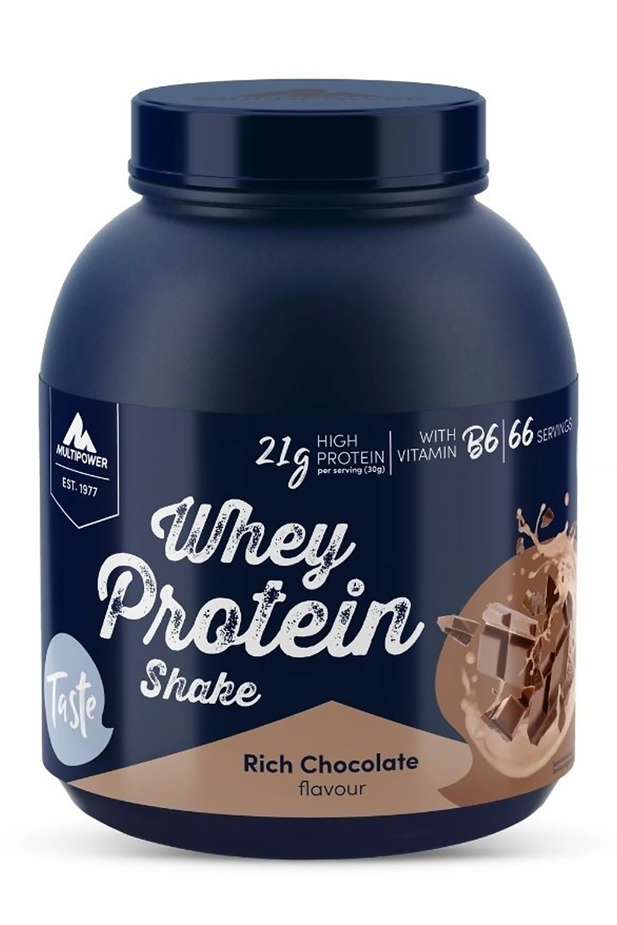 Multipower Whey Protein Shake Çikolata 2000g 66 Servis