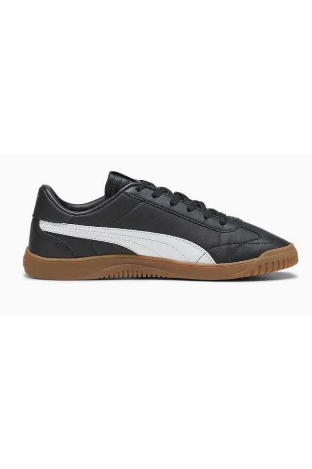 Puma Club 5v5 Puma-Black Puma-White-Gold Erkek Günlük Sneaker Ayakkabı Siyah 38940605