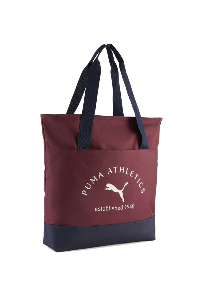 Puma Phase Class Tote Unisex Günlük Omuz Çantası Bordo/Mavi 09173520