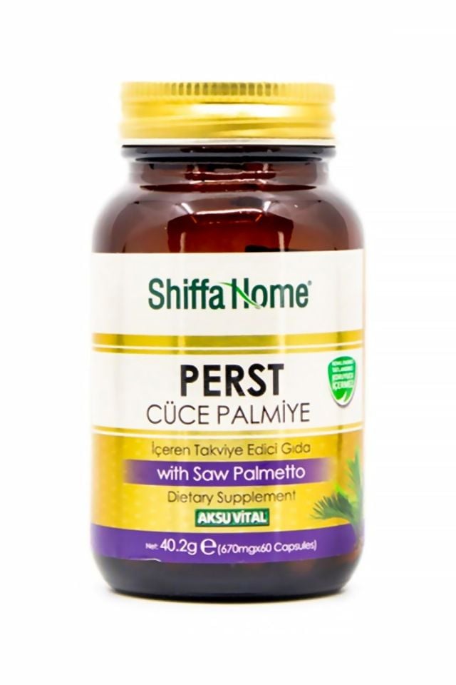 AksuVital Shiffa Home Perst Cüce Palmiye 670mg 60 Kapsül