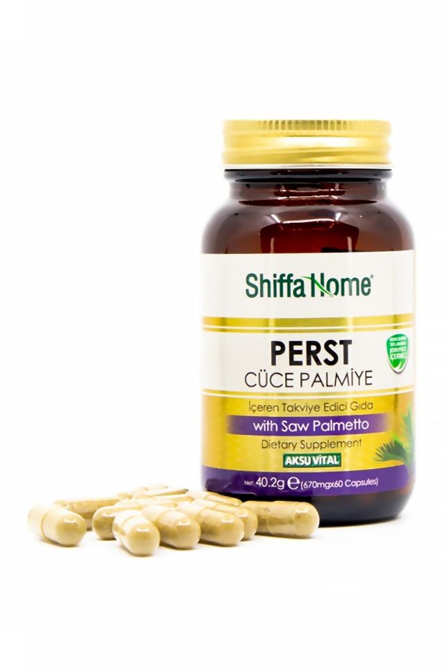 AksuVital Shiffa Home Perst Cüce Palmiye 670mg 60 Kapsül