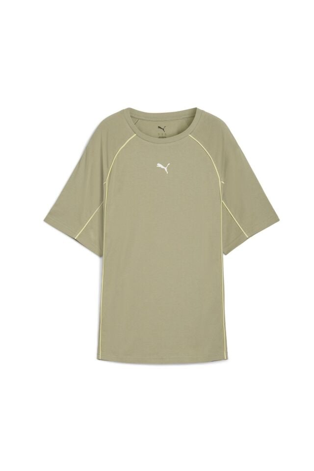 Puma Sportstyle Core Relaxed Tee Bayan Günlük Tişört Bej 68811982