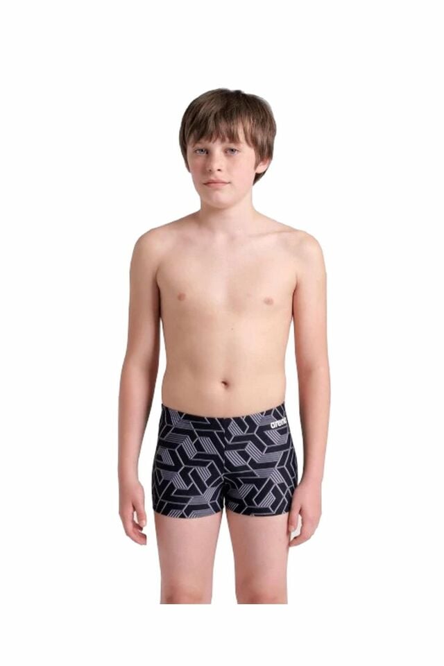 Arena Boy's Arena Escape Swim Short Erkek Çocuk Yüzücü Mayo Siyah 008479500