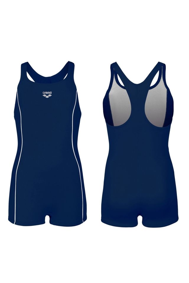 Arena Girl's Finding Jr R Kız Çocuk Yüzücü Tam Boy Mayo Lacivert 006475710