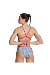 Arena Women's Arena Starfish Swimsuit Lace Bac Bayan Yüzücü Mayo Pembe 006637910 42