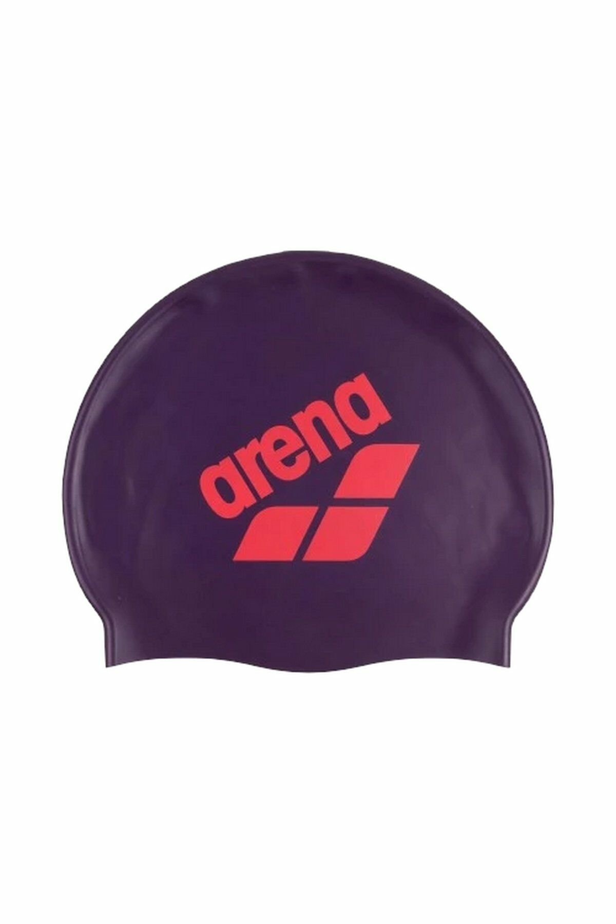 Arena Big Logo Cap Unisex Silikon Yüzücü Bone Mor 009276200