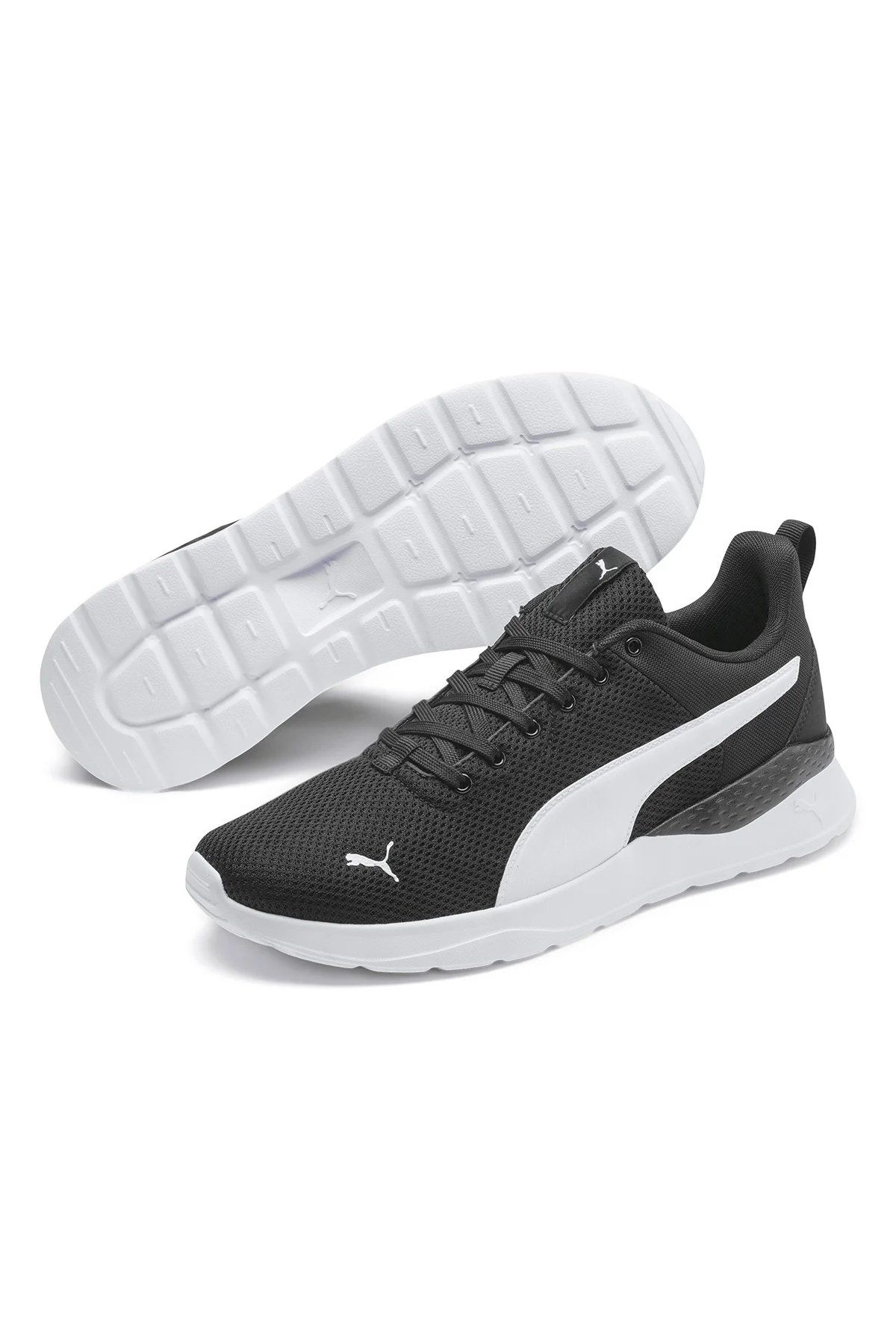 Anzarun Lite Puma-Black Puma-White Erkek Günlük Sneaker Ayakkabı Siyah 37112802 42