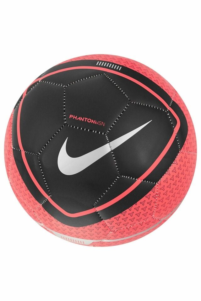 Nike Phantom Vision Unisex No 4 Dikişli Futbol Topu Kırmızı/Siyah SC3984-644