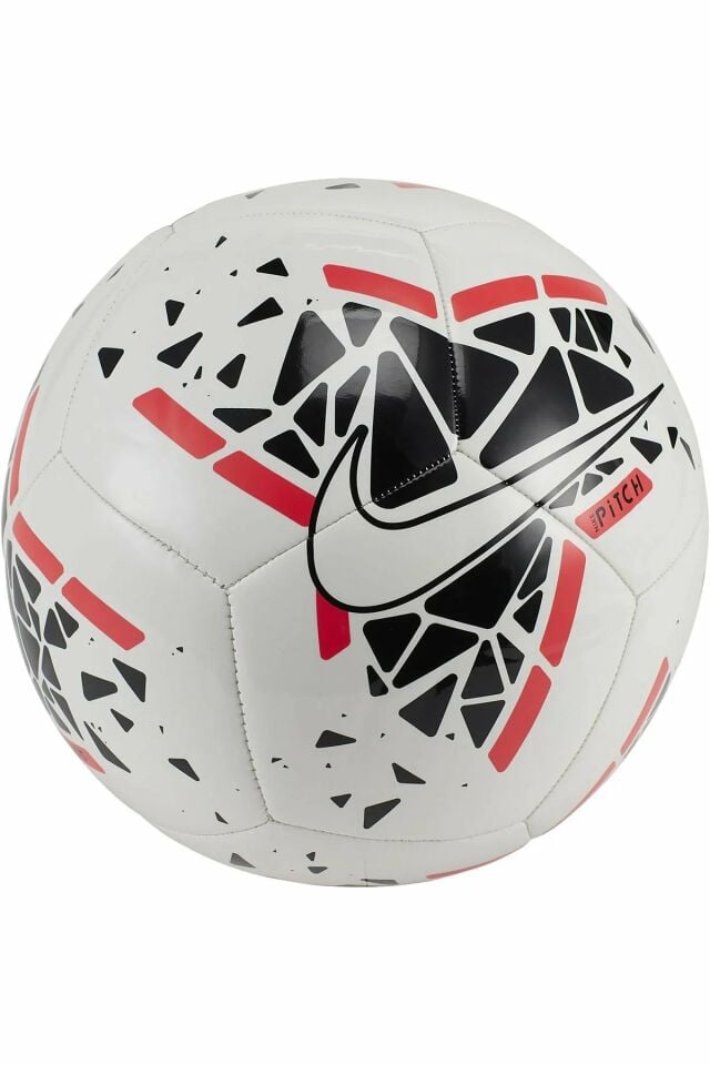 Nike Nk Pitch Unisex Çok Renkli No 5 Futbol Topu Beyaz SC3807-103