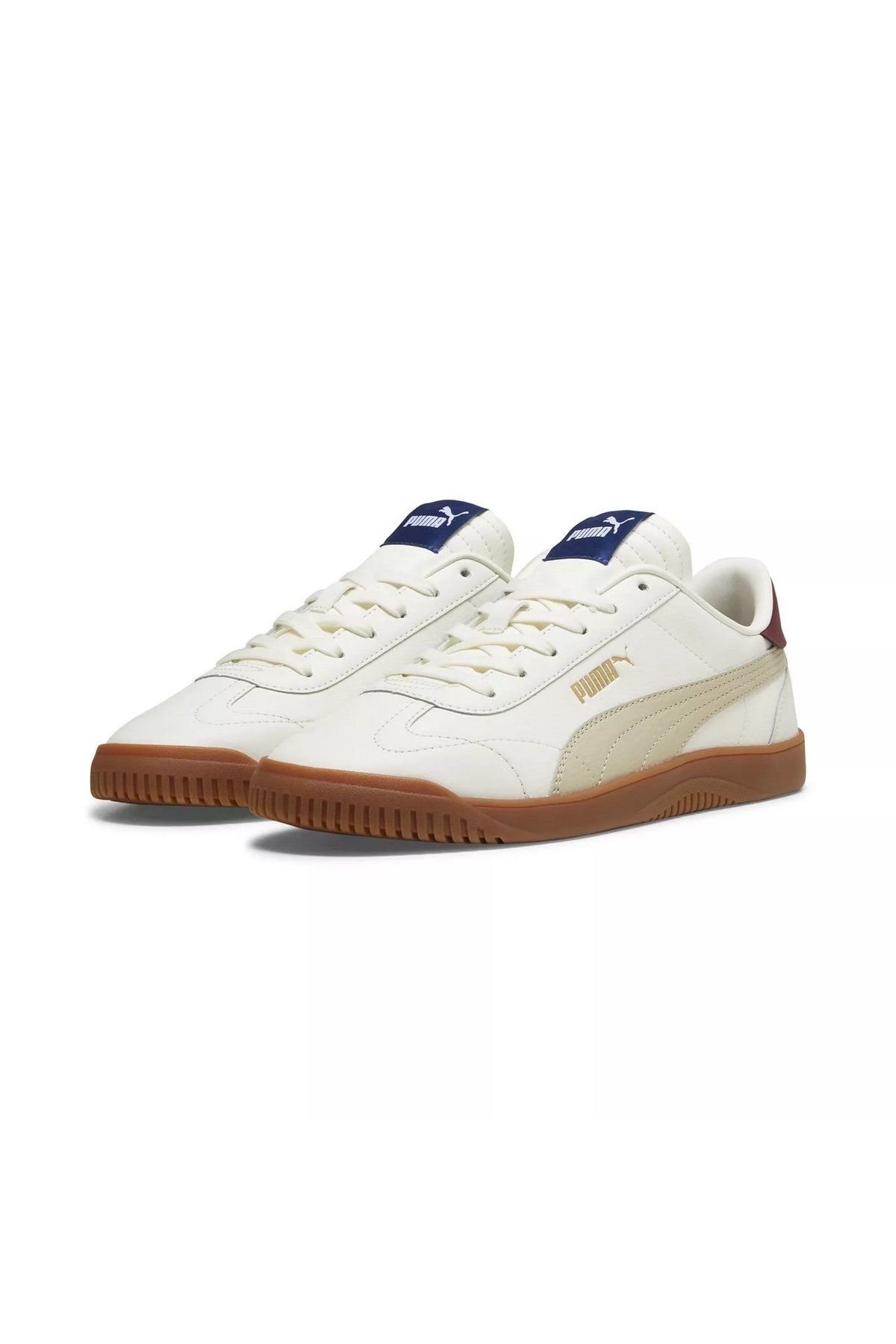 Puma Club 5v5 Warm-White Putty-Red-Royal Erkek Sneaker Ayakkabı Beyaz 38940608