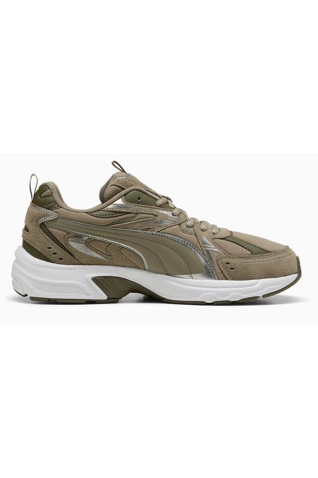 Puma Milenio Tech Suede Erkek Günlük Spor Ayakkabı Bej 39348915
