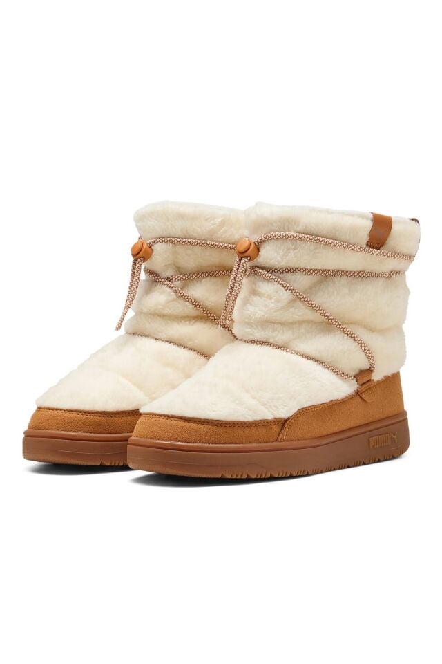 Puma Snowbae Suede Wns Bayan Kışlık Bot Ayakkabı Ekru Beyaz 40217502