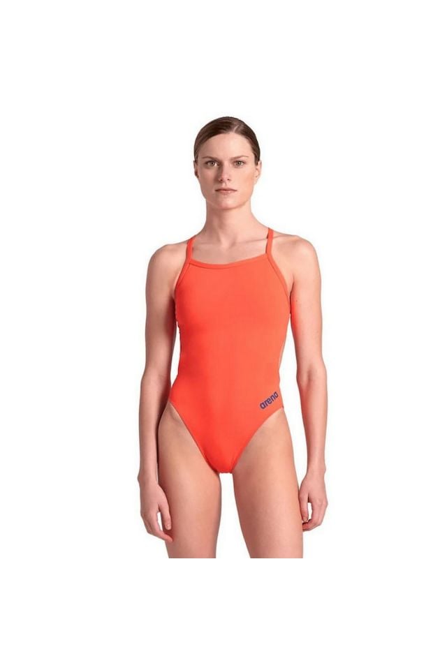 Arena Women's Team Swimsuit Challenge Solid Bayan Yüzücü Mayo Pembe 004766300