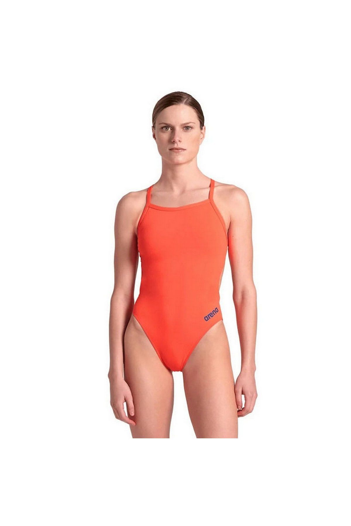 Arena Women's Team Swimsuit Challenge Solid Bayan Yüzücü Mayo Pembe 004766300 36