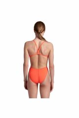 Arena Women's Team Swimsuit Challenge Solid Bayan Yüzücü Mayo Pembe 004766300 36