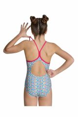 Arena Girl's Arena Starfish Swimsuit Lightdrop Kız Çocuk Mayo Pembe 006678910 8-9