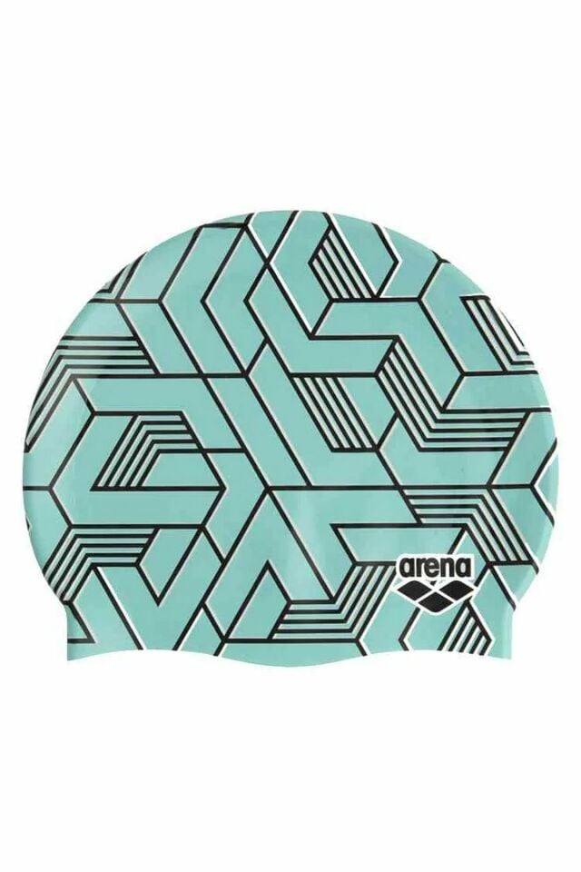 Arena Print 2 Unisex Desenli Yüzücü Bone Mavi 1E368150