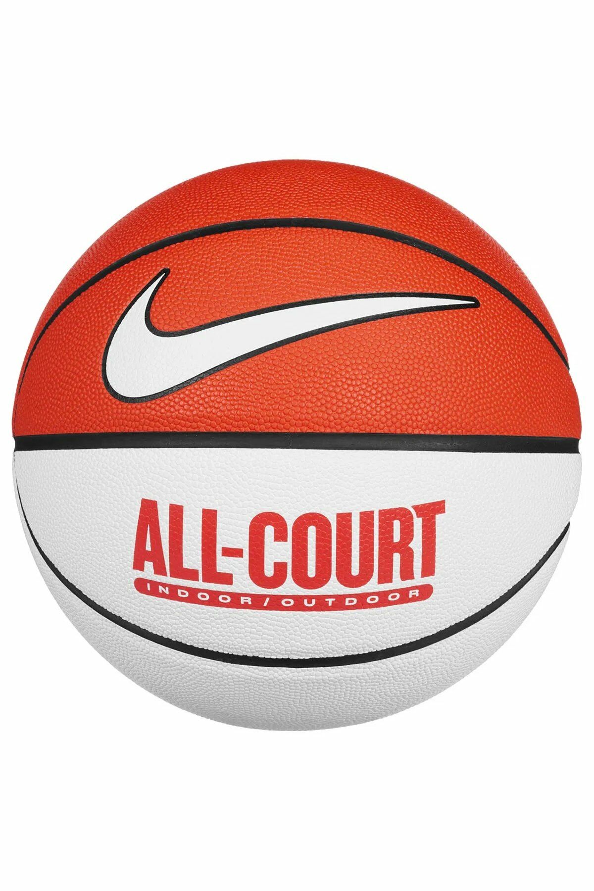 Nike Everyday All Court 8P Deflated Unisex No 7 Basketbol Topu Beyaz/Siyah N.100.4369.187.07