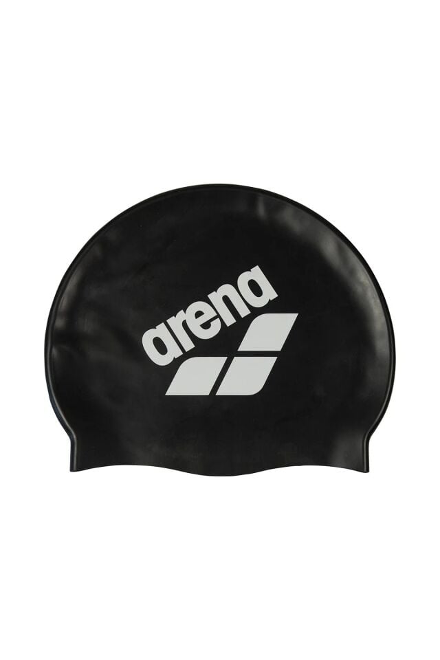 Arena Big Logo Cap Unisex Silikon Yüzücü Bone Siyah 009276206