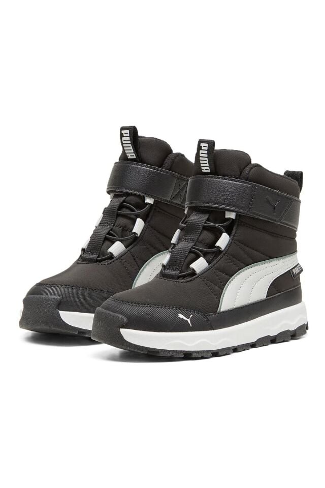 Puma Evolve Boot Purtx AC+PS Unisex Çocuk Bot Siyah/Gri 39264902