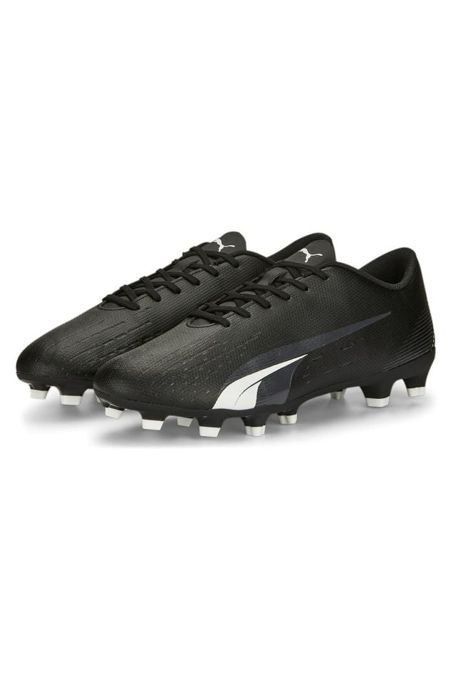 Puma Ultra Play FG/AG Jr Puma-Black Puma-White Çocuk Genç Futbol Krampon Siyah 10723302