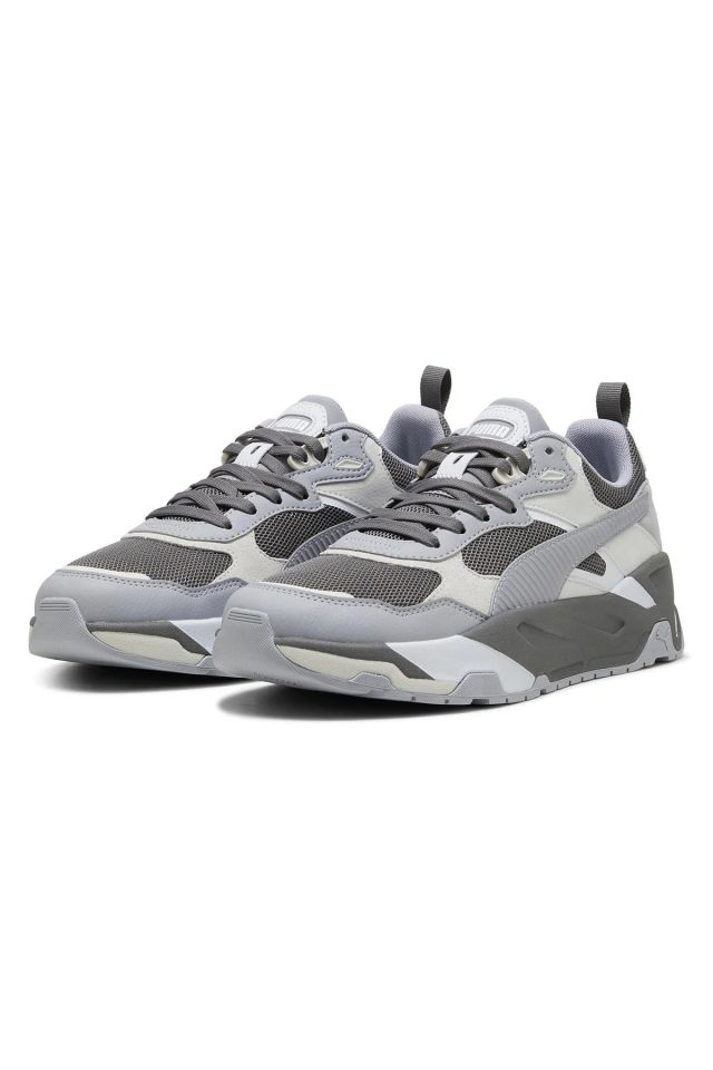 Puma Trinity Dark-Gray Fog-Silver Mist Erkek Sneaker Ayakkabı Gri 38928924 45