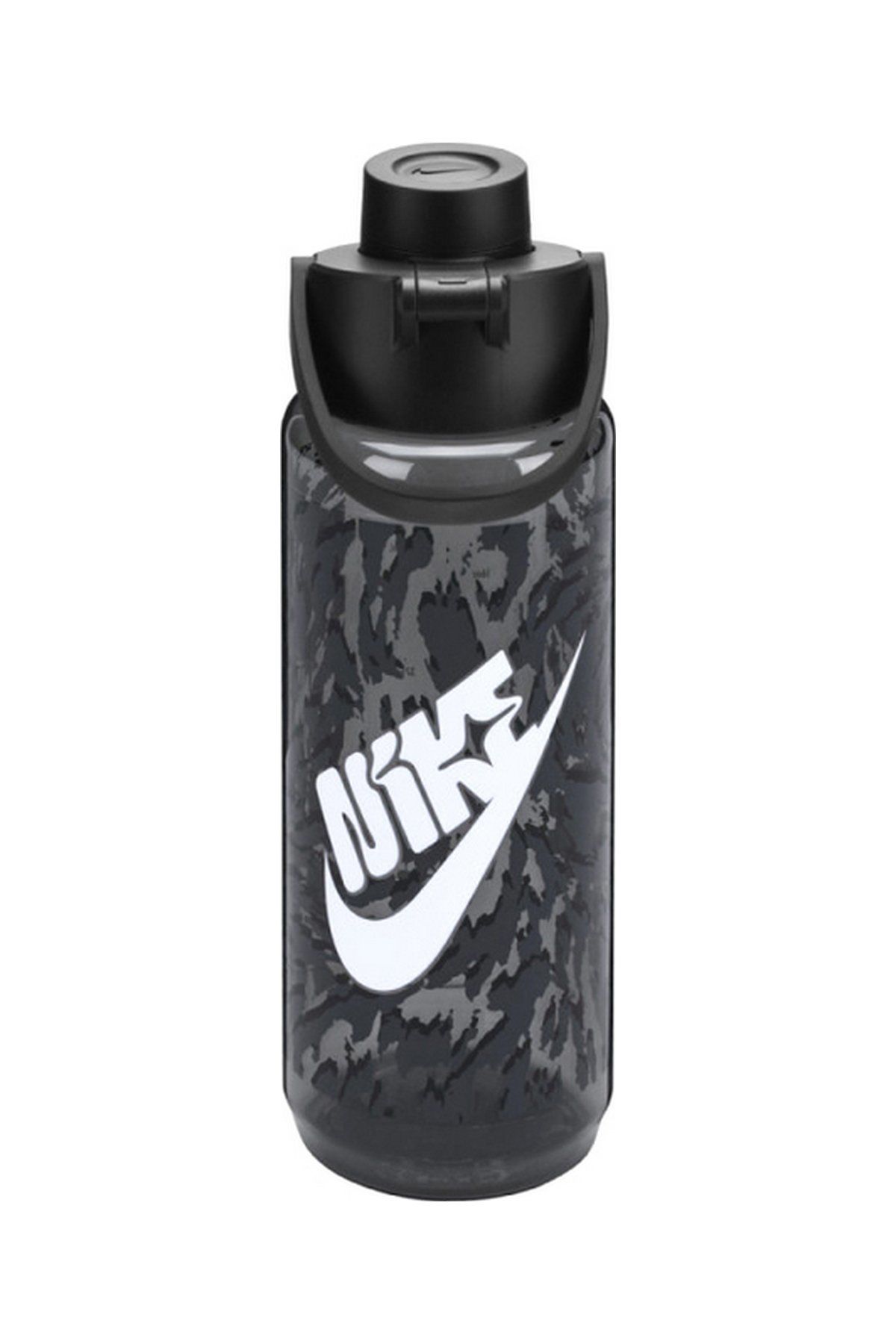 Nike Tr Renew Recharge Chug Bottle 24 Oz Graphic Smoke Grey/Black Unisex Sporcu Suluk Gri/Siyah N.100.7637.041.24