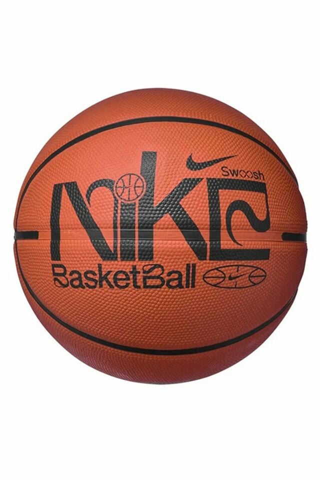 Nike Everyday Playground 8P Graphic Deflated Amber/Black/White No 7 Basketbol Topu Amber/Siyah N.100.4371.810.07